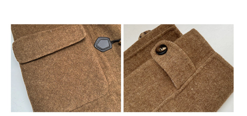 H&F Stylish Wool Coat c