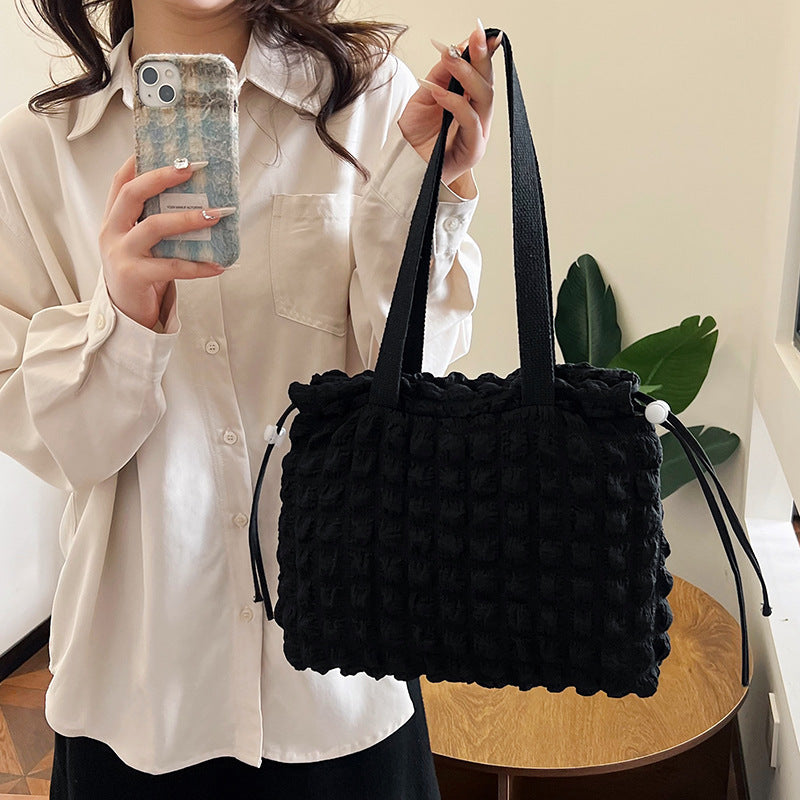 H&F Pleated Cloud Bag c