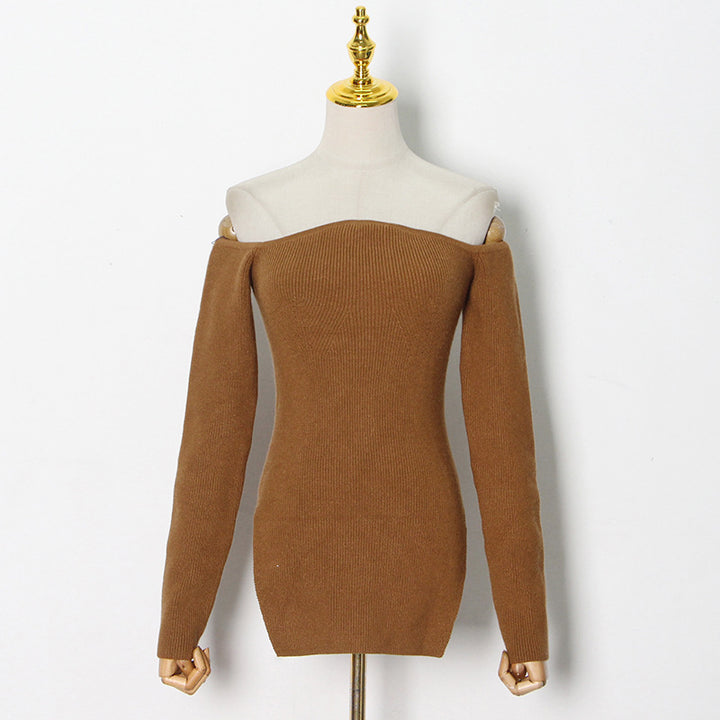 H&F Off Shoulder Sweater c