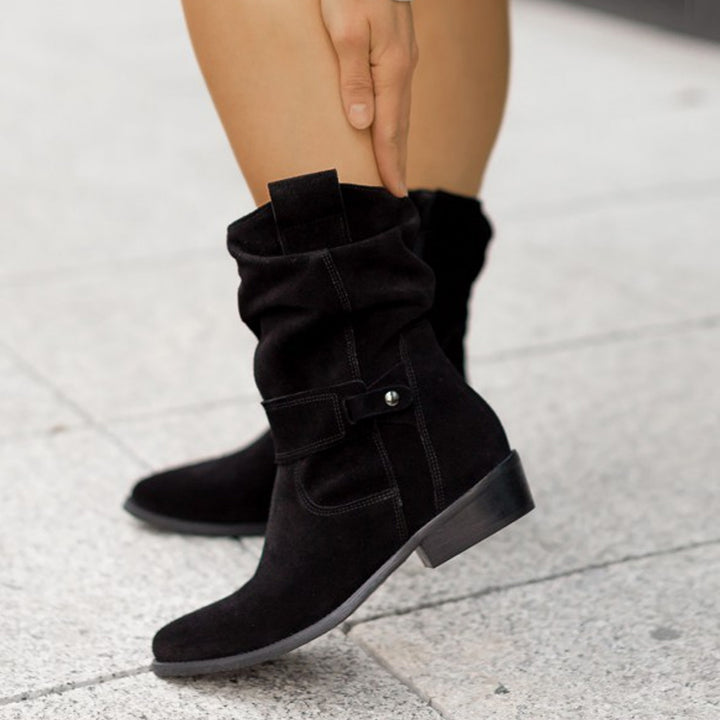 H&F Large Metal Round Boots c