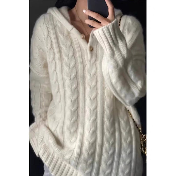 H&F Heavy Cashmere Hooded c