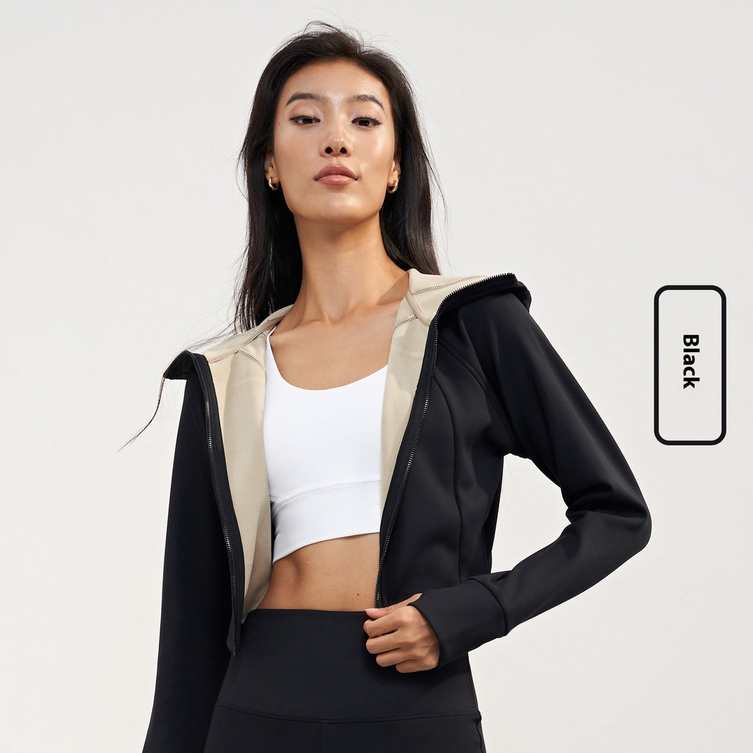 H&F Fleece Yoga Jacket c