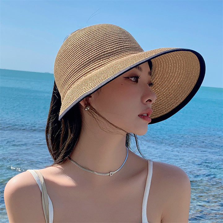 H&F Sunproof Straw Visor c