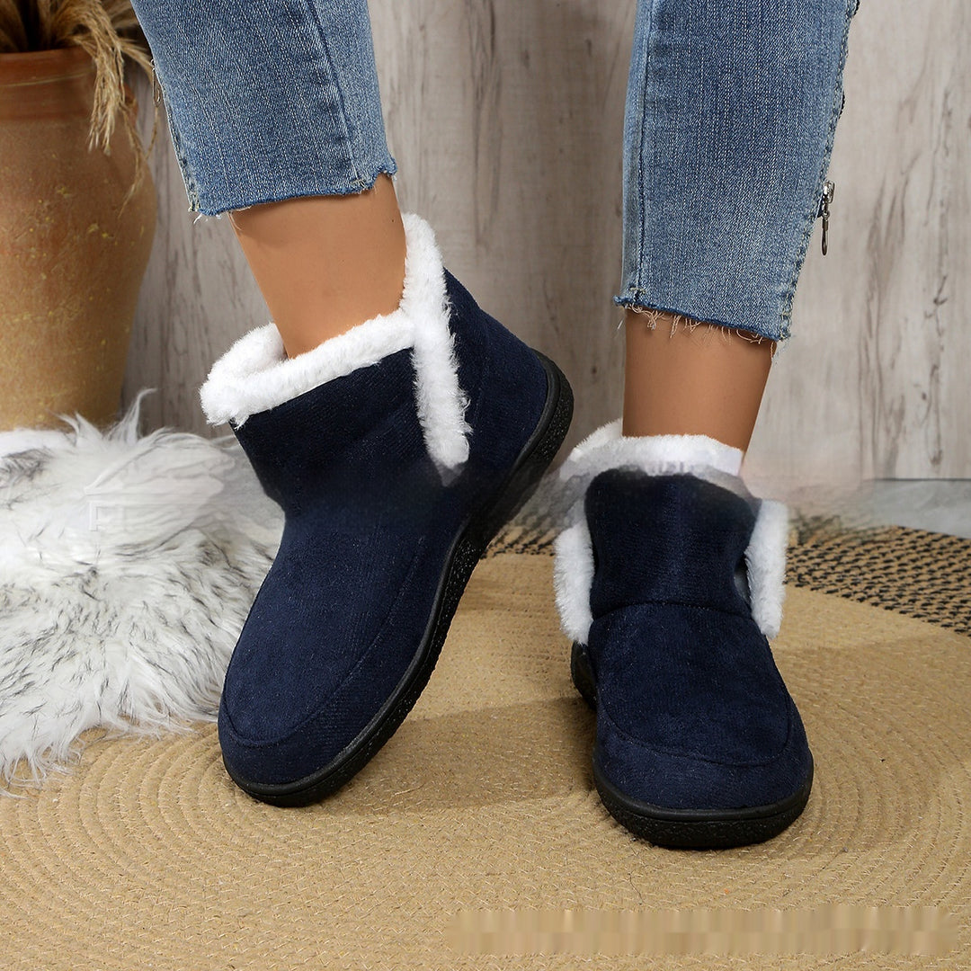 H&F Cotton-Padded Fleece Shoes c