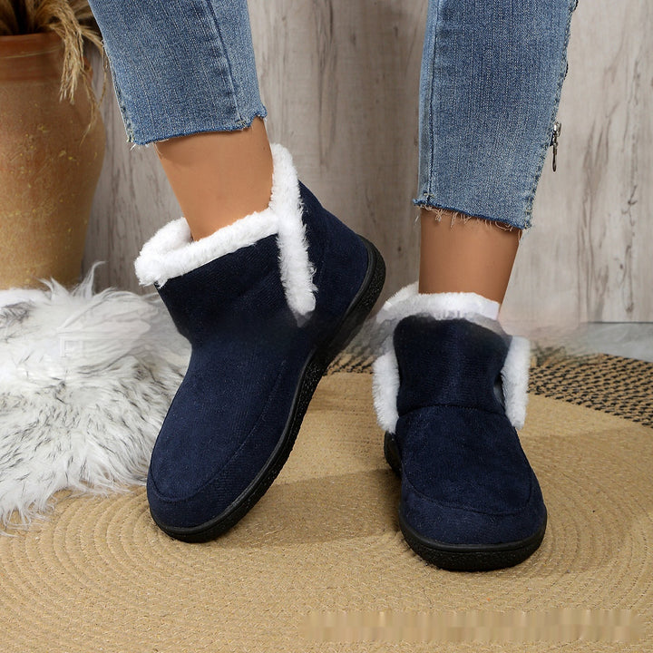 H&F Cotton-Padded Fleece Shoes c