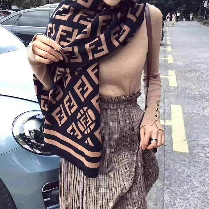 H&F Cashmere Warm Scarf c