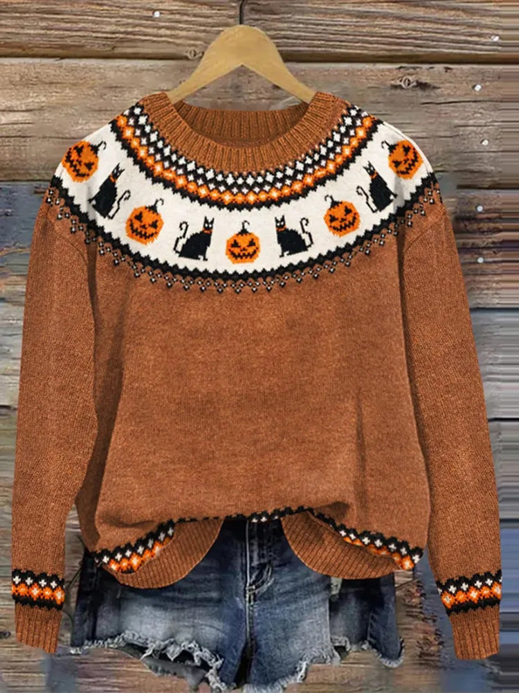 H&F Hooded Needle Sweater c