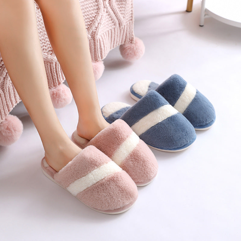 H&F Rabbit Fur Slippers c