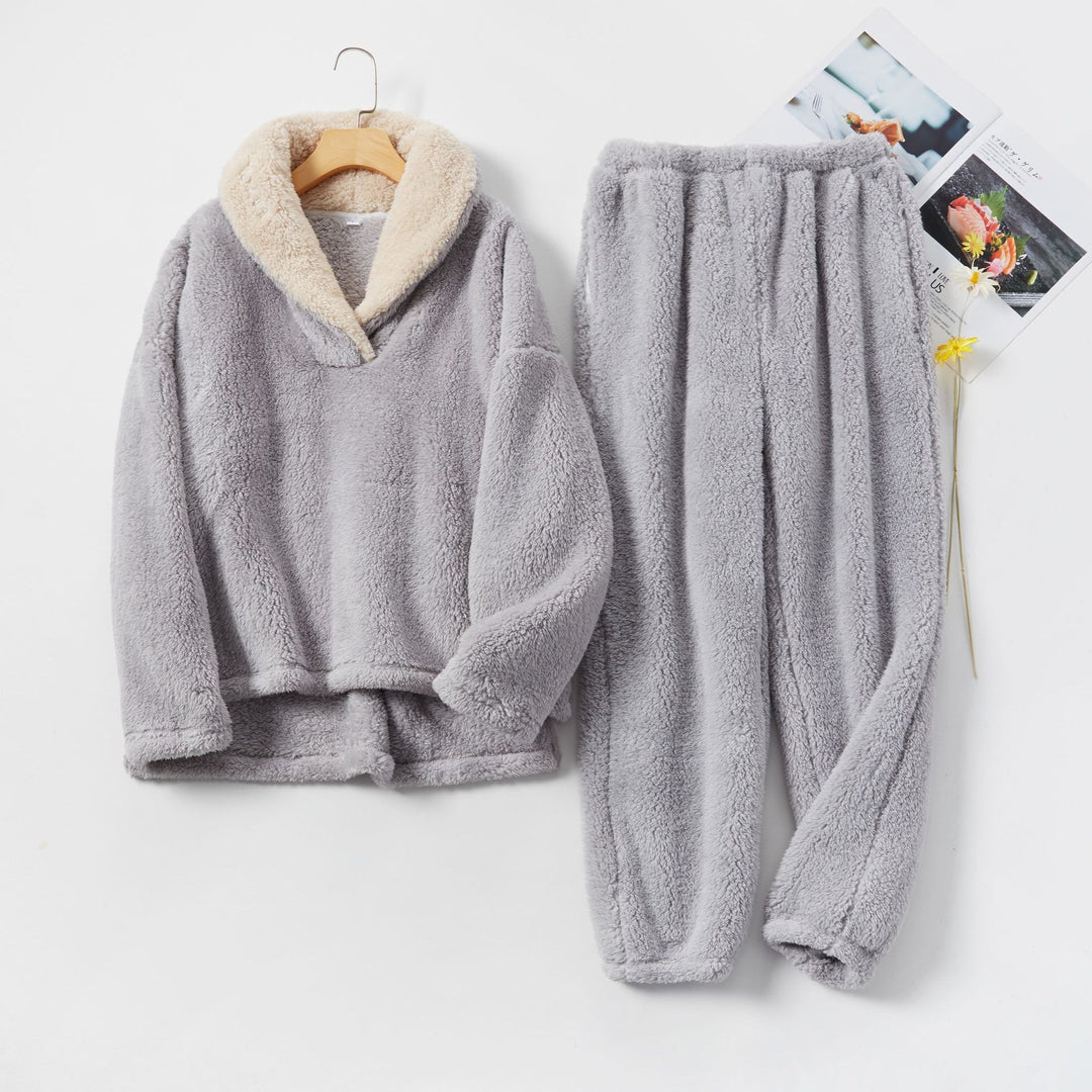 H&F Coral Fleece Pajamas c