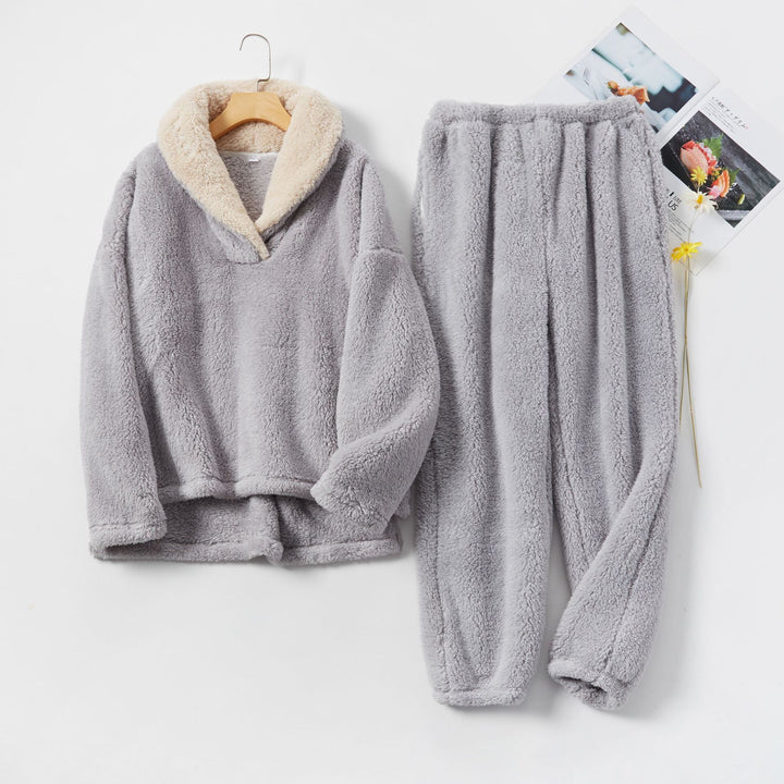 H&F Coral Fleece Pajamas c