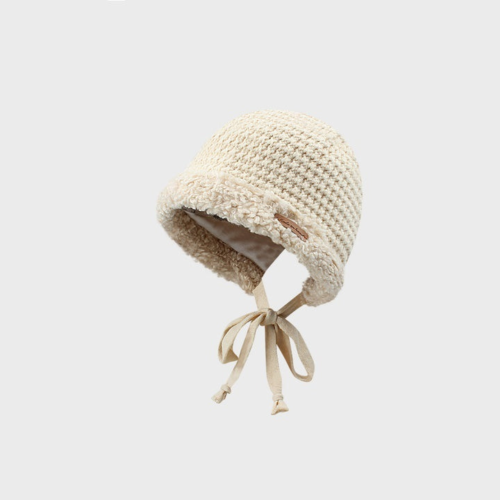 H&F Strap Plush Hat c