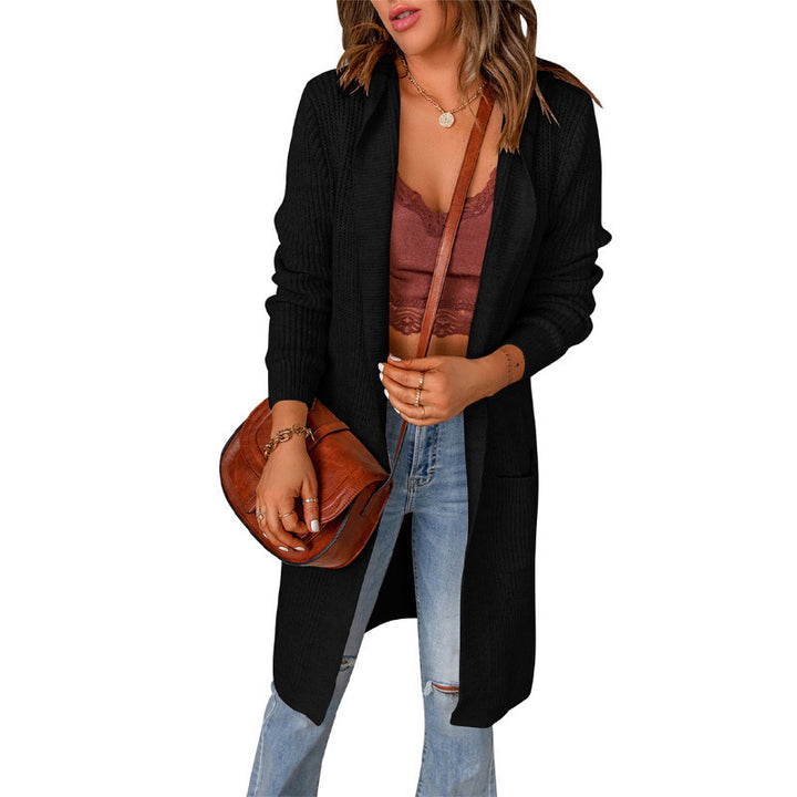 H&F Knitted Hoodie Cardigan c