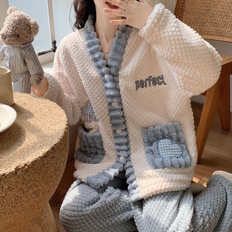 H&F Winter Velvet Pajamas c