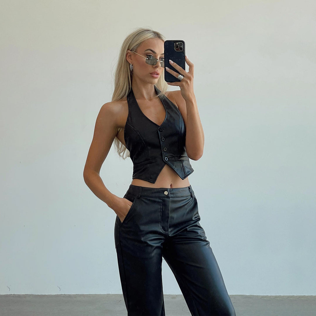 Leather Vest