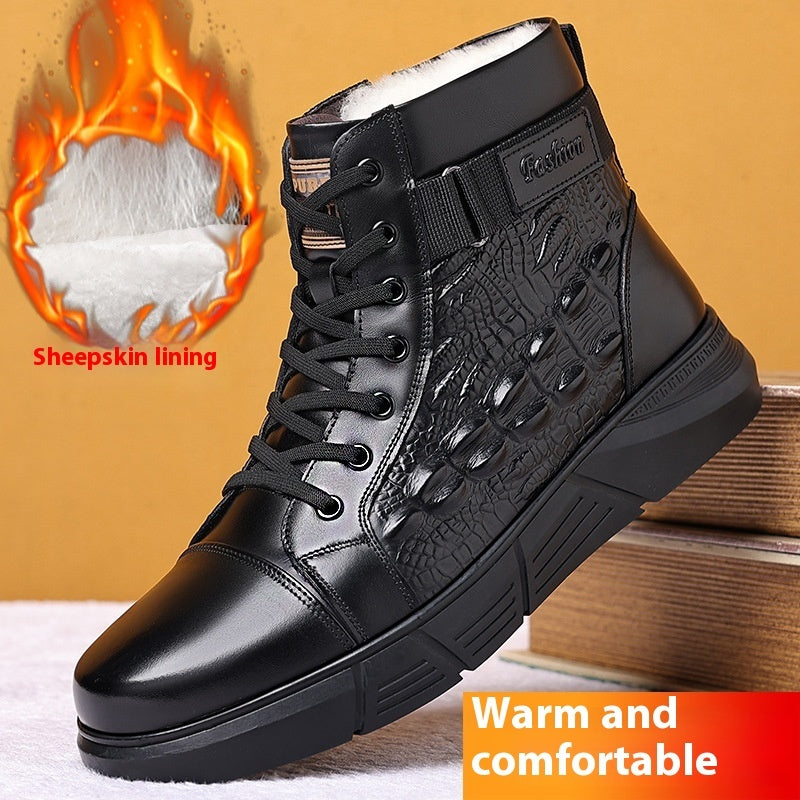 H&F Fur Warm Snow Boots c