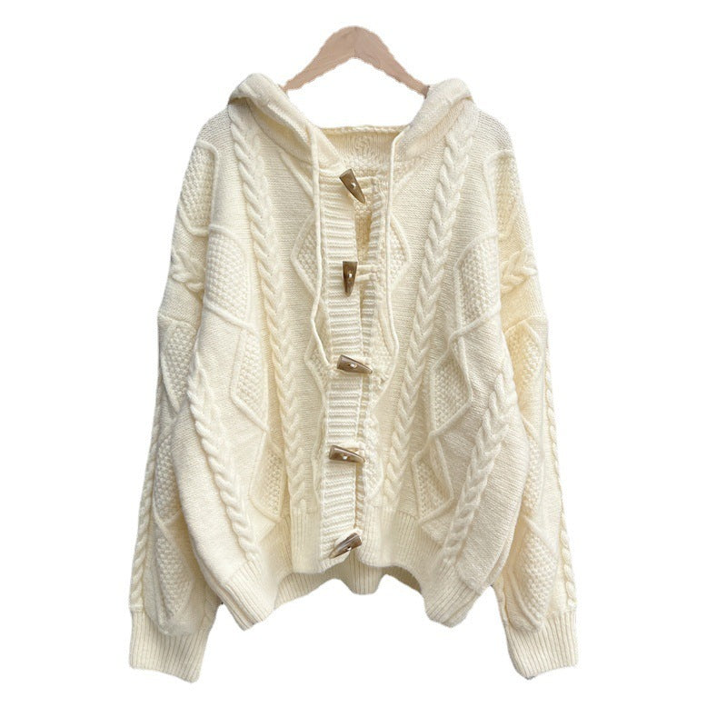 H&F Horn Button Cardigan c