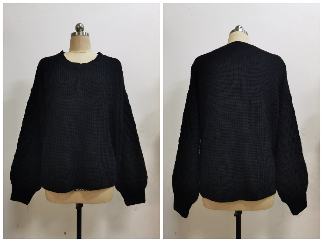 H&F Pullover Knit Sweater c