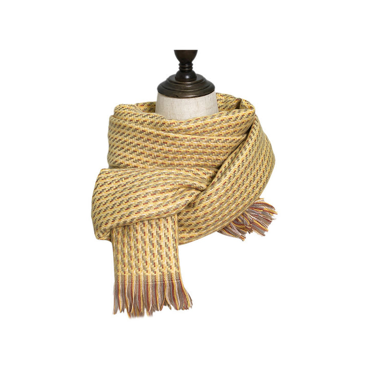 H&F Cashmere Tassel Shawl c
