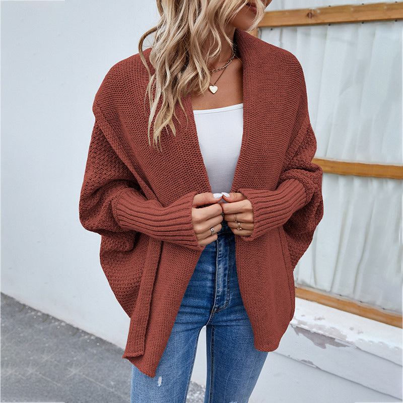 H&F Bat Lapel Cardigan c