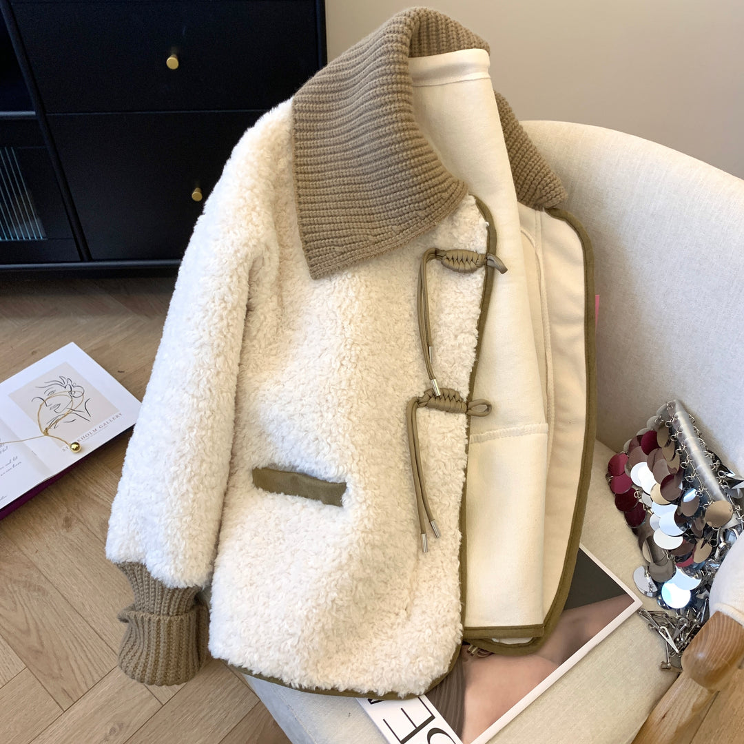 H&F Lamb Wool Jacket c