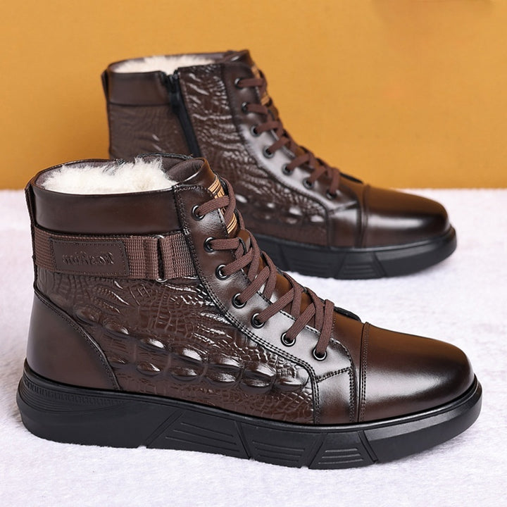 H&F Fur Warm Snow Boots c