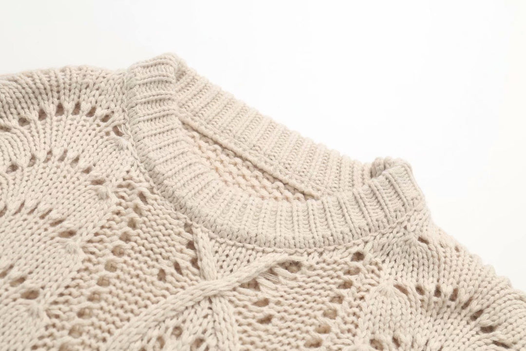 H&F Hollow Twist Sweater c