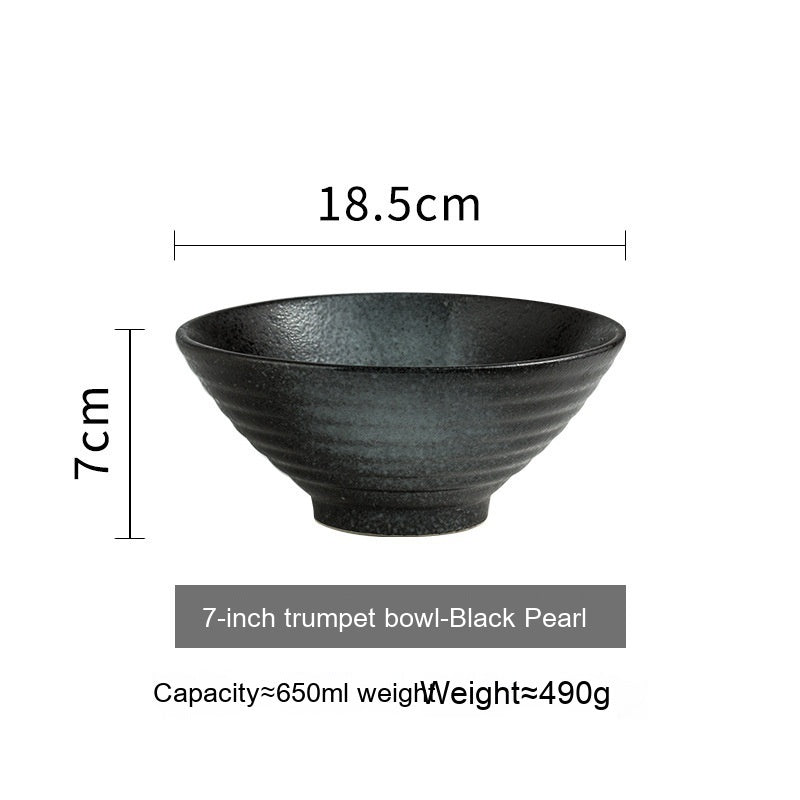 Spice-Dusted Ramen Ceramic Bowl