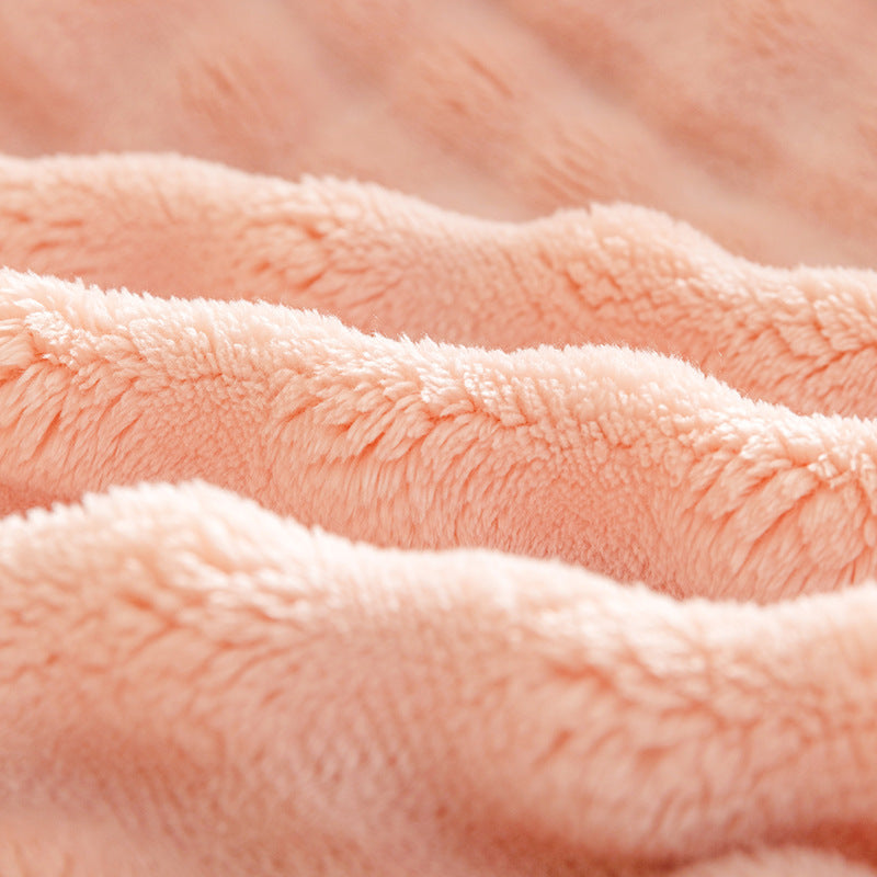 Bubble Flannel Air Conditioner Blanket ♡ Free Shipping