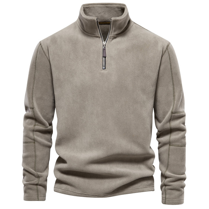 H&F Stand-collar Fleece Zip c