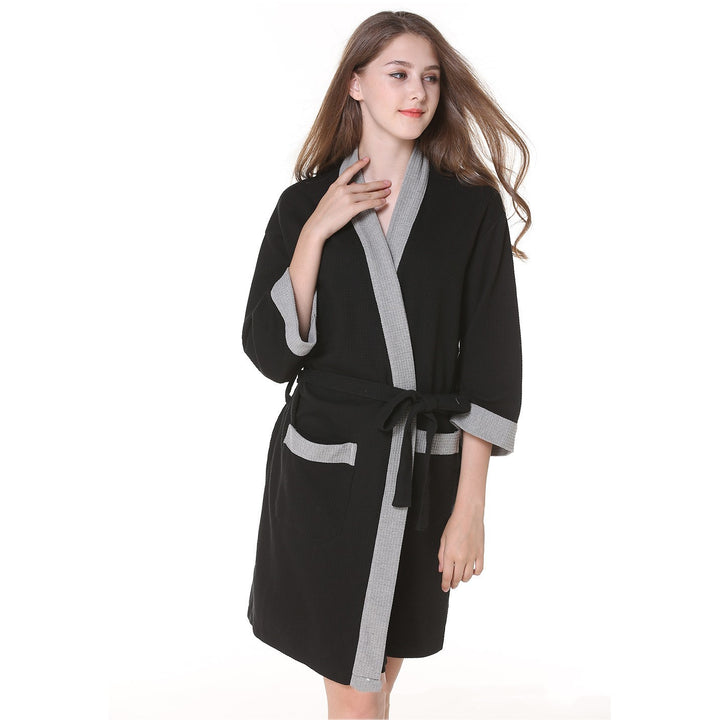 H&F Cotton Waffle Robe c