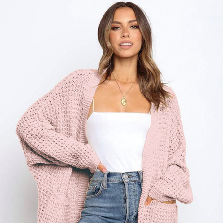 H&F Loose Knit Jacket c