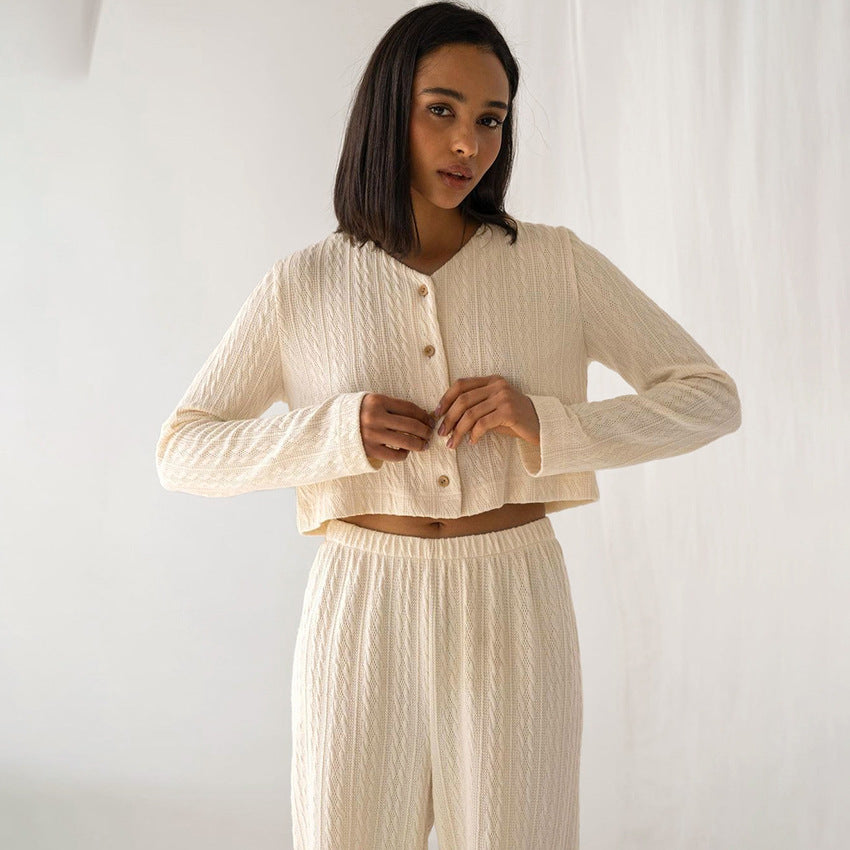 H&F Knit Pajama Set c