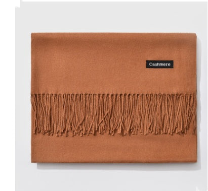 H&F Monochrome Cashmere Scarf c