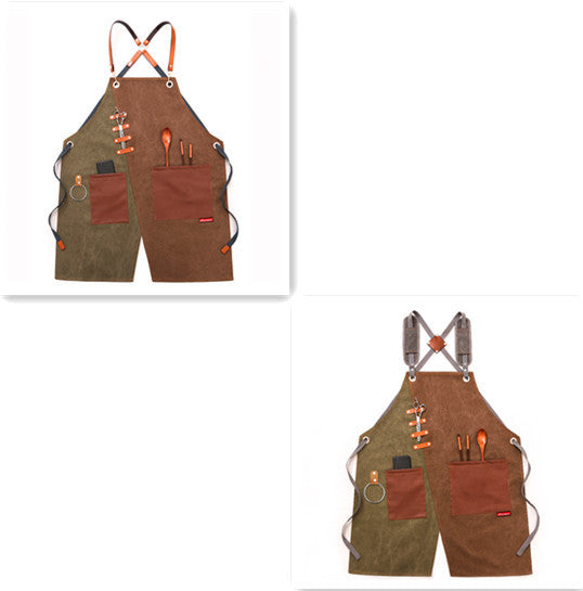 Denim Apron Work Clothes