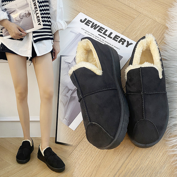 H&F Velvet Cotton Boots c