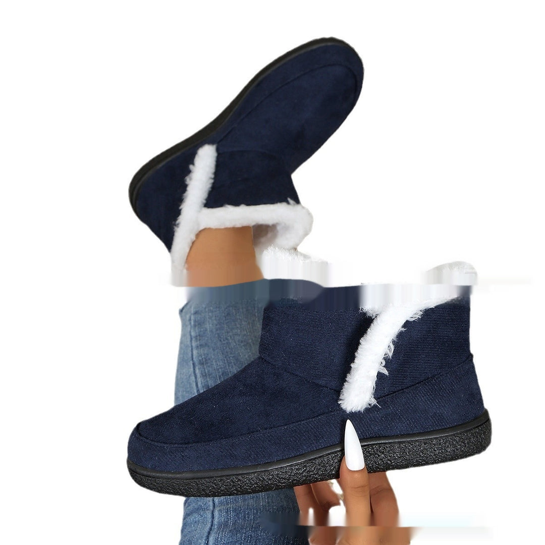 H&F Cotton-Padded Fleece Shoes c