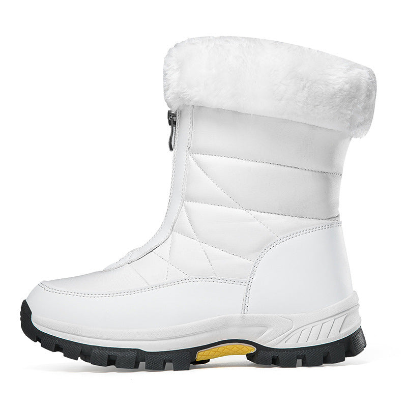 H&F Platform Zipper Ankle Boots c