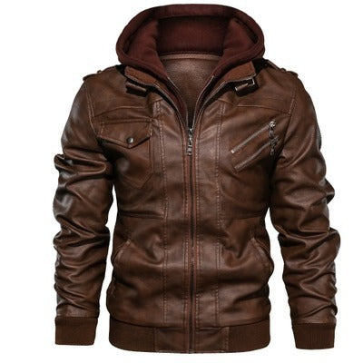 H&F Motorcycle Hooded Coat c