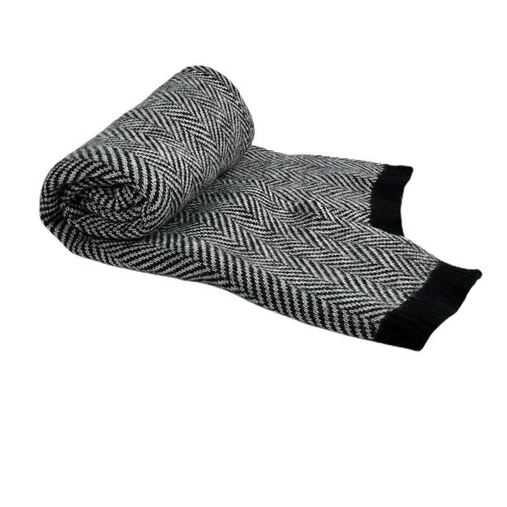 H&F Retro Plaid Scarf c