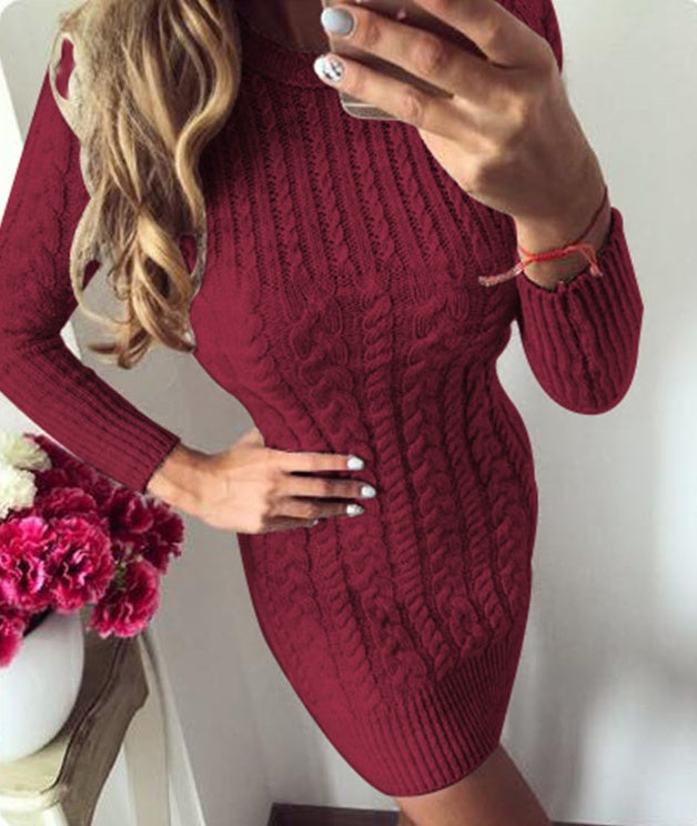 H&F Pull Sweater Dress c