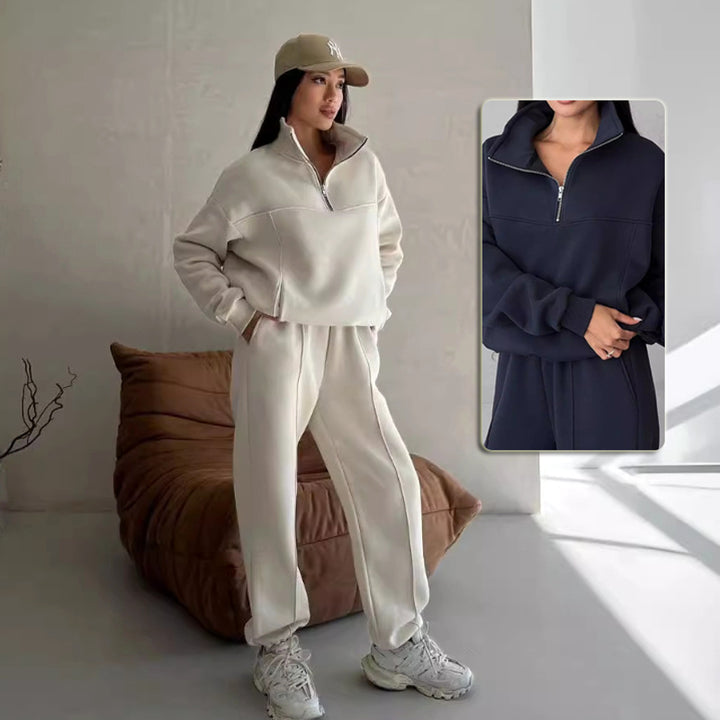 H&F Contrast Tracksuit Set c