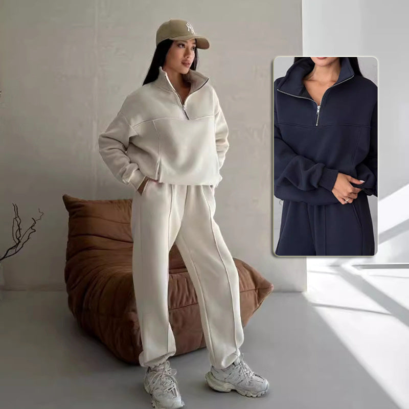 H&F Contrast Tracksuit Set c