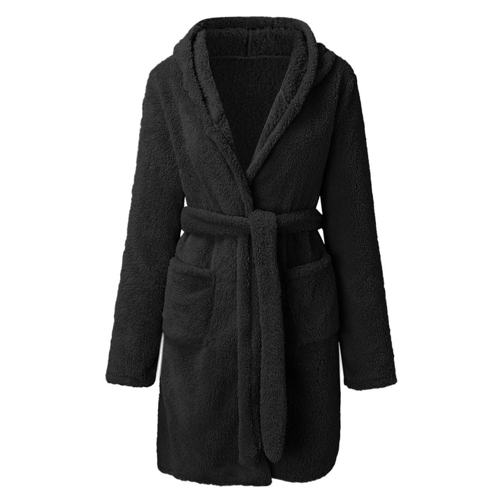 H&F Hooded Warm Bathrobe c