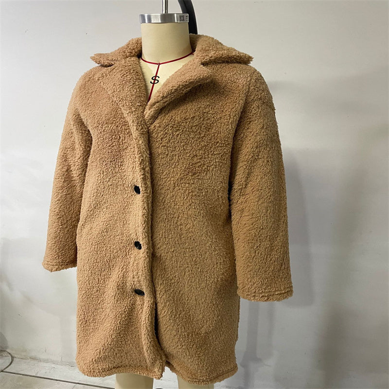 H&F Lamb Wool Coat c