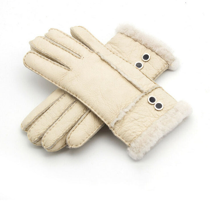 H&F Sheepskin Wind Gloves c