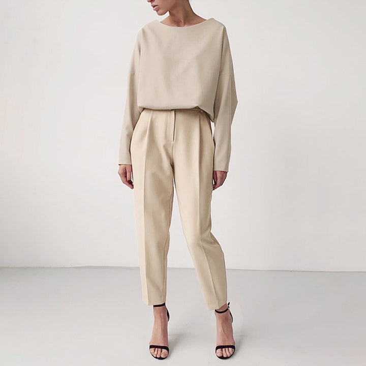 H&F Straight Suit Pants c