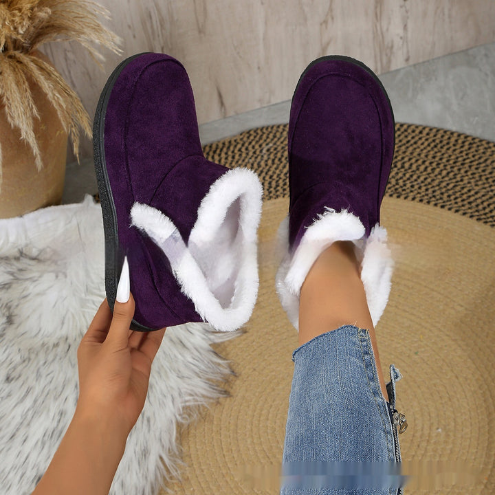 H&F Cotton-Padded Fleece Shoes c
