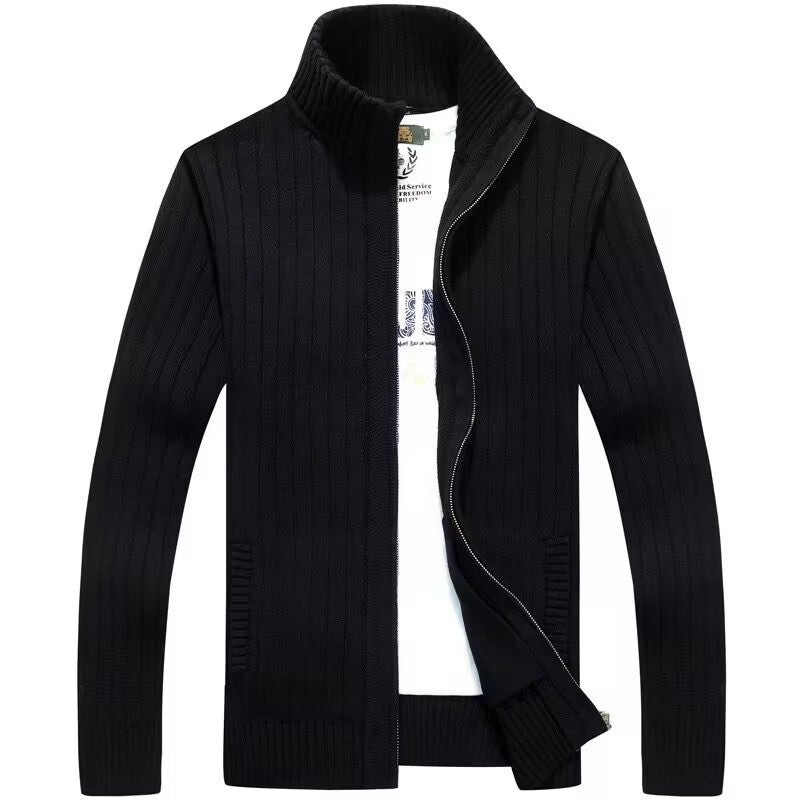 H&F Men's Fleece Zipper Coat c