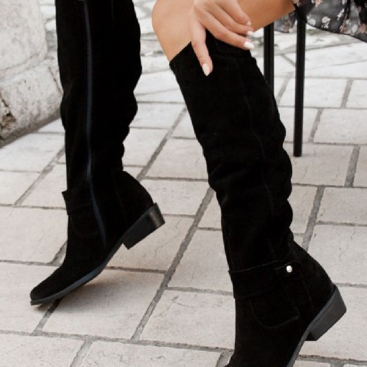 H&F Suede High Boots c