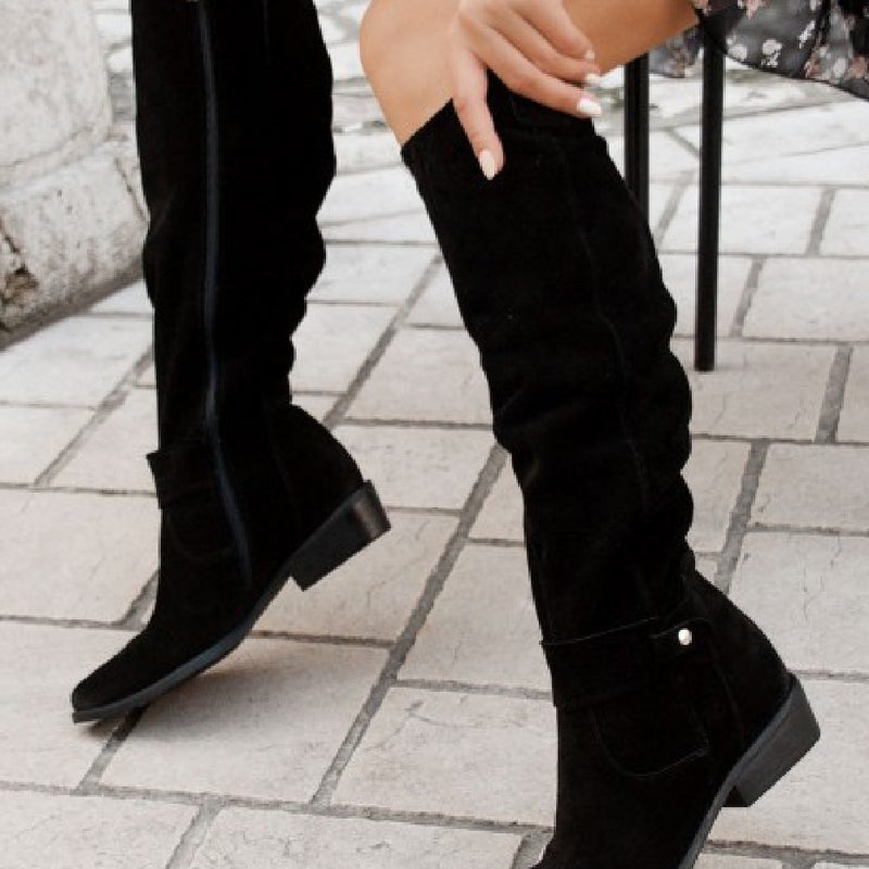 H&F Suede High Boots c